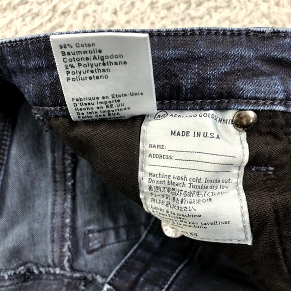 ADRIANO GOLDSCHMIED Women's Size 25 The Zip-Up Legging Skinny Ankle Zip Jeans - Picture 11 of 16